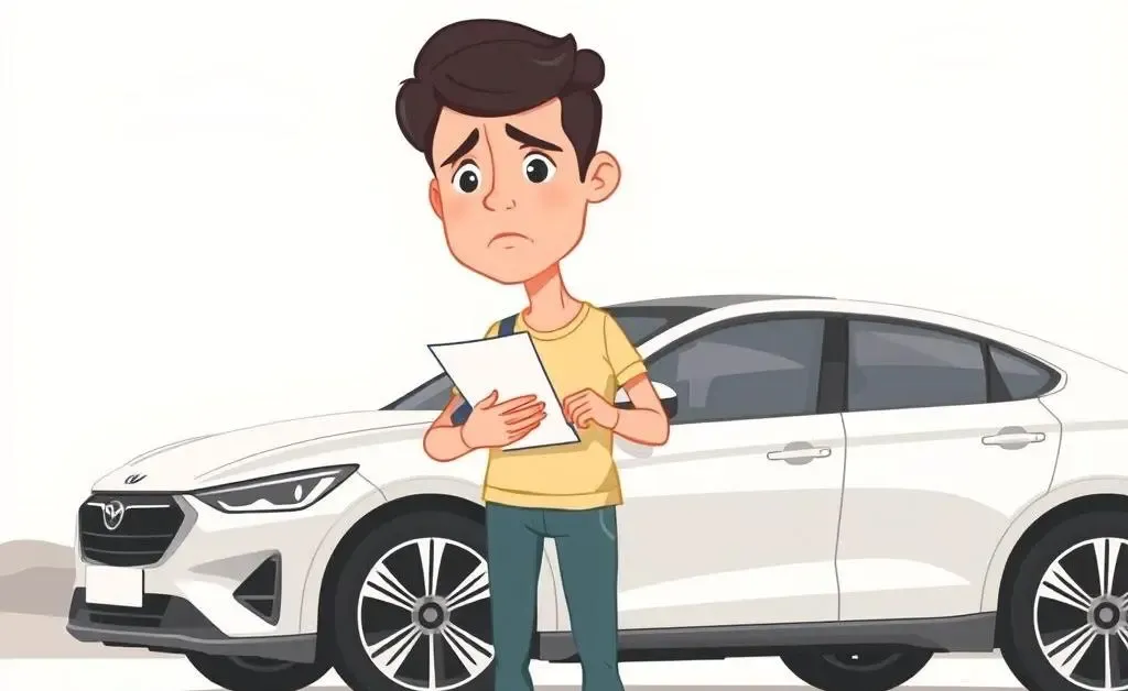 A person receiving a car insurance cancellation notice.