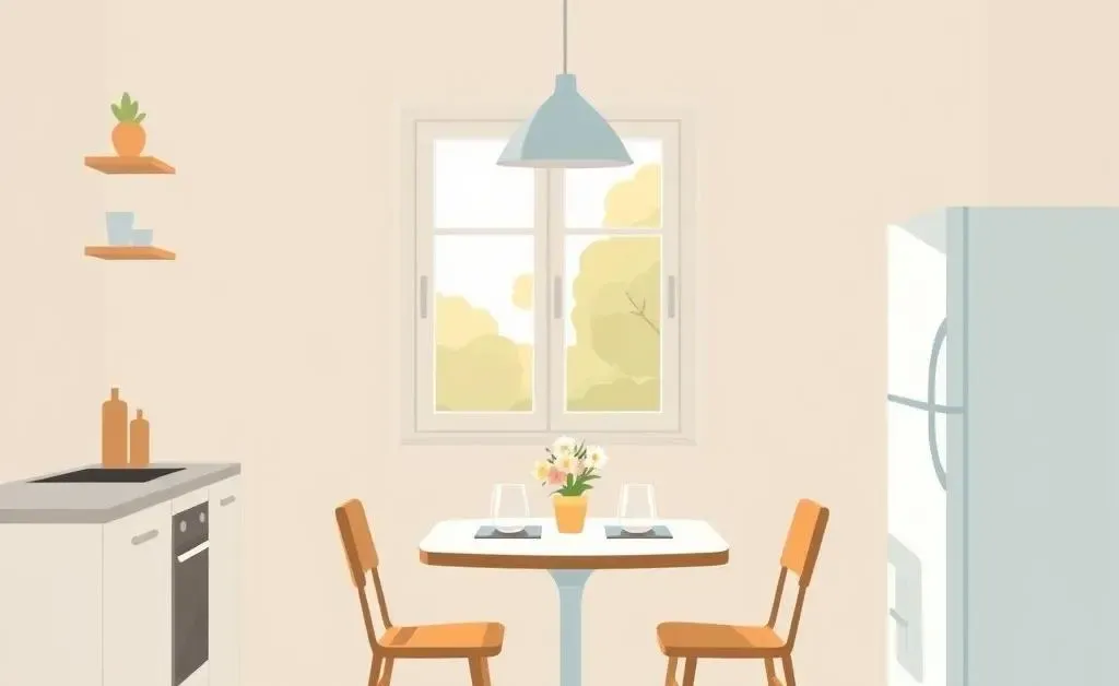 A cozy kitchen with sunlight representing homeownership dreams.