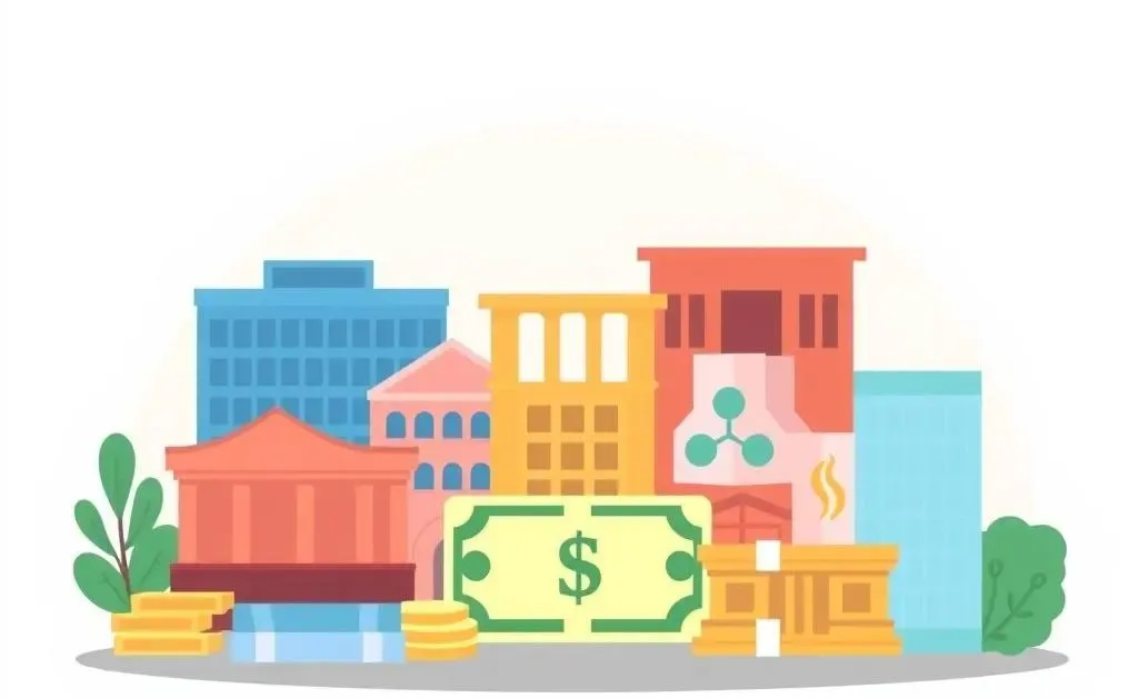 Illustration of various bonds in an investment portfolio