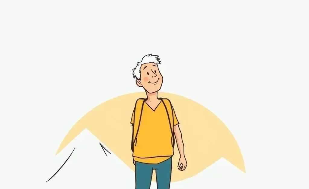 An illustration of a hopeful journey into new financial beginnings.