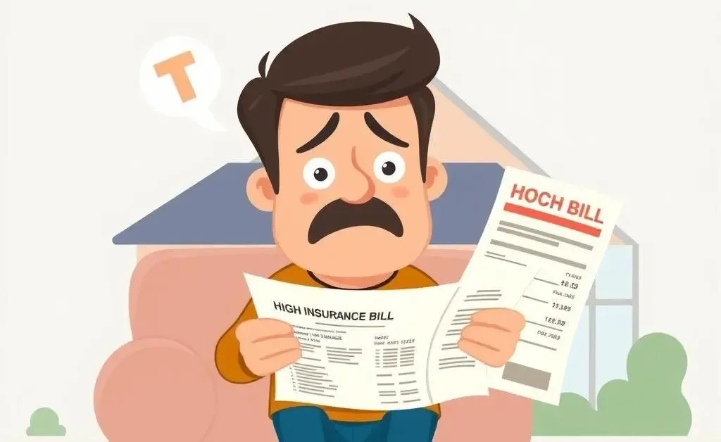 Homeowner confused by a high insurance renewal bill