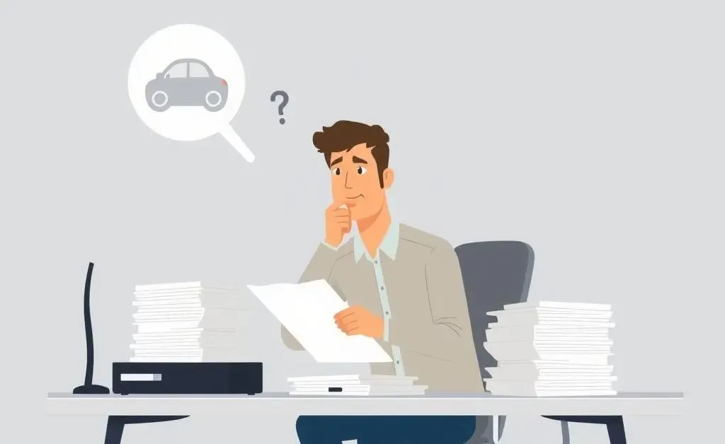 A person surprised by car insurance cancellation notice