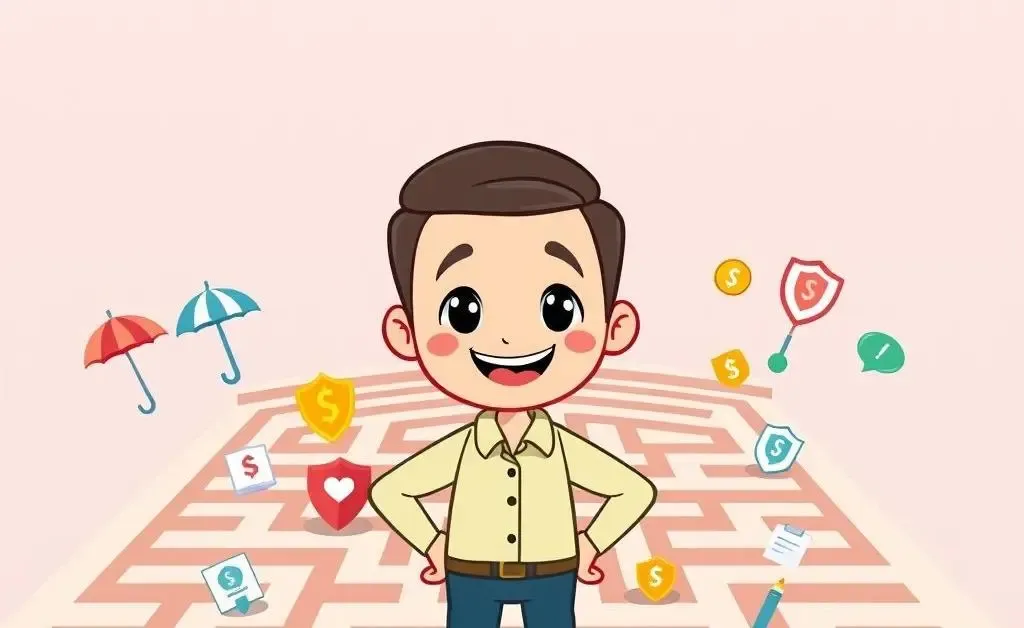 A friendly guide navigating an insurance maze.