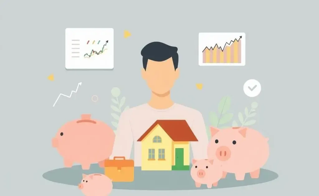 Illustration of various investment choices