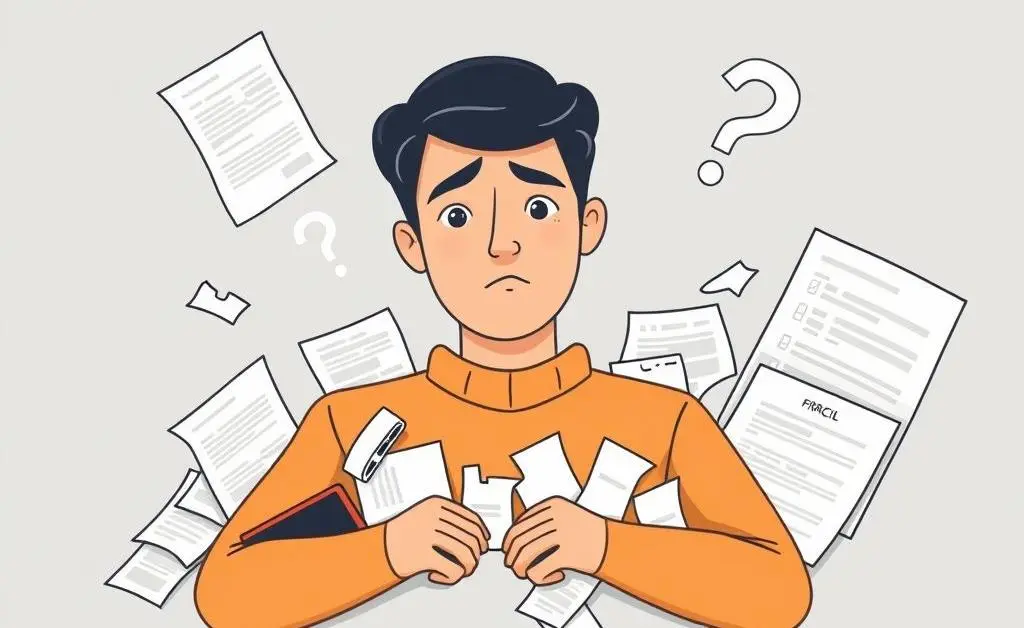 Person managing cell phone bills, contracts, and smartphone