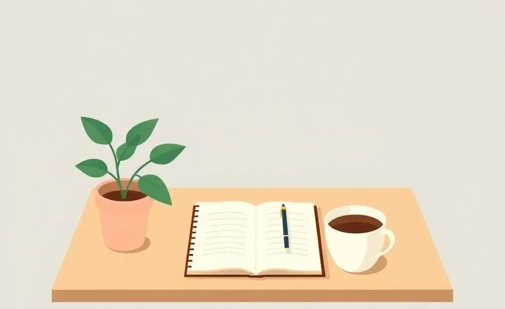 A clean and uncluttered desk symbolizing minimalism