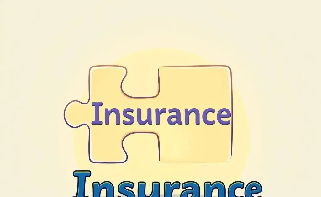 Illustration of a puzzle piece fitting into a puzzle with the word 'Insurance'