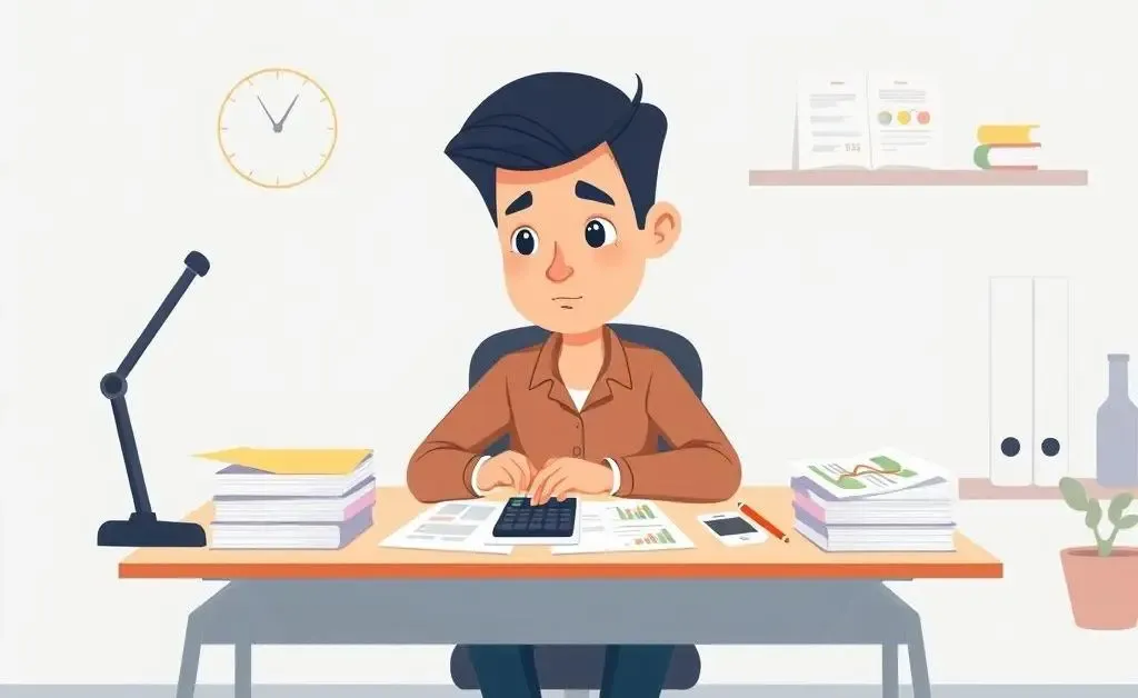 Person planning their FIRE withdrawal strategy at a desk
