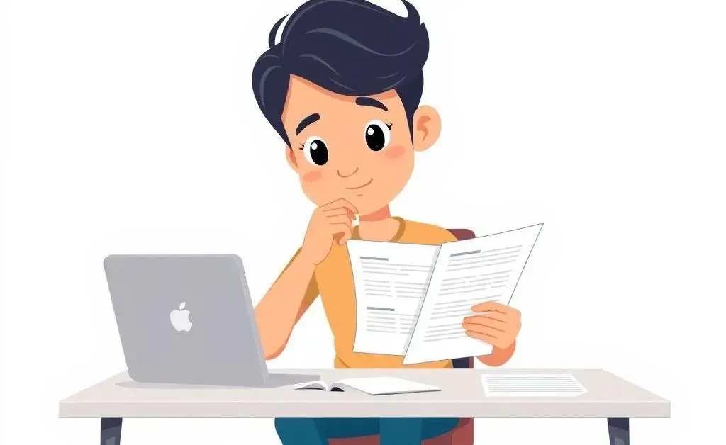 Illustration of a person considering refinancing their car loan