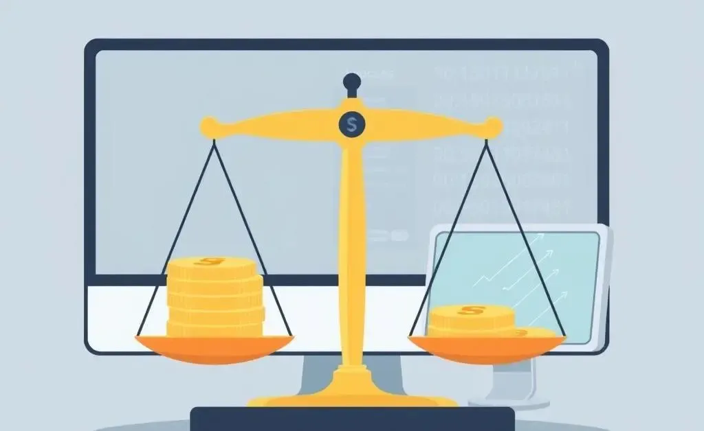 Illustration of stablecoins balancing traditional finance