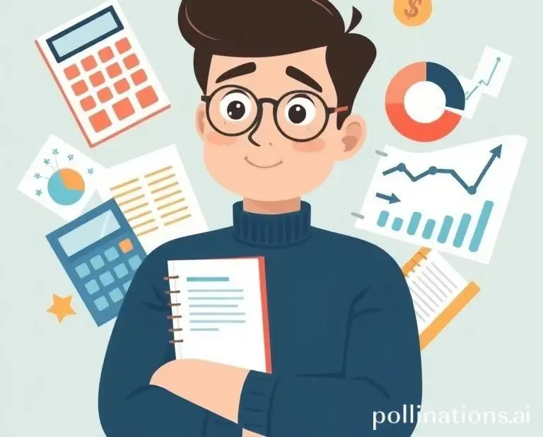 An inquisitive individual navigating personal finance tools