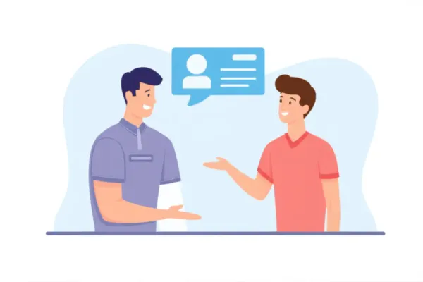 Parent and teen discussing a lost driver's license