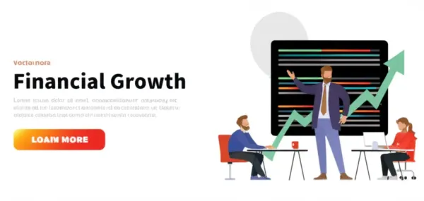 An investor examining financial growth charts with satisfaction