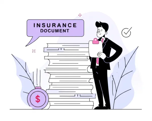 Person confidently navigating insurance documents