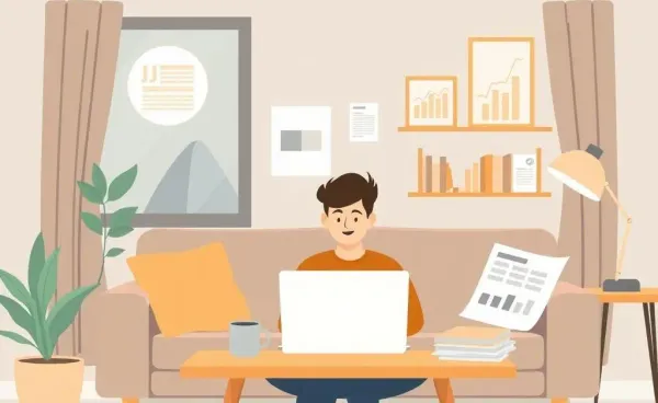 Person working on budget planning for affordable health care