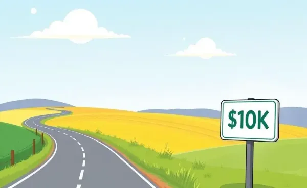 A calming landscape symbolizing safe investment