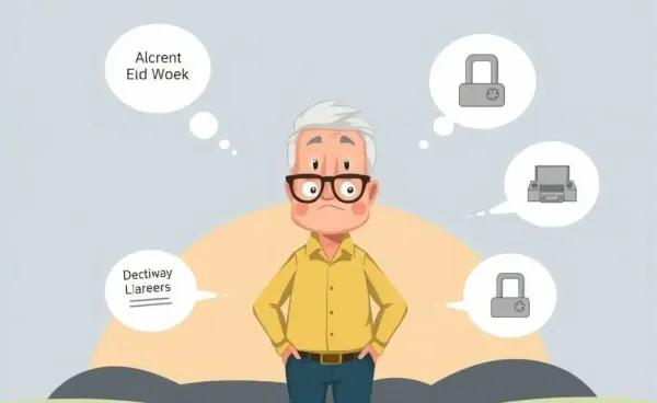 Person at a crossroads with career options depicted as signposts
