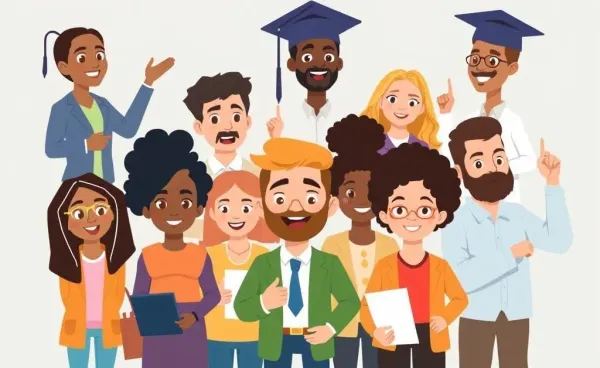 Diverse individuals succeeding in different careers without a college degree
