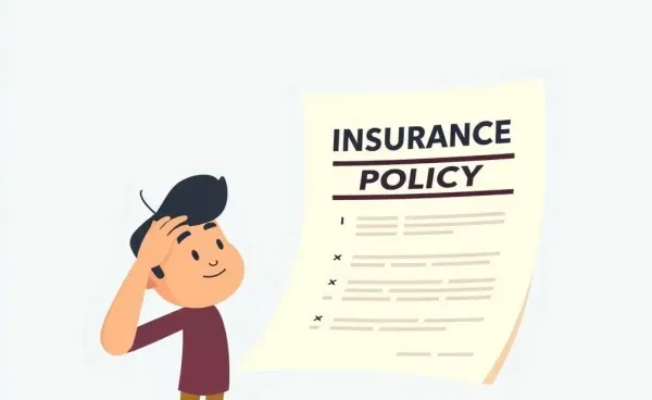 Illustration of a person confused about life insurance