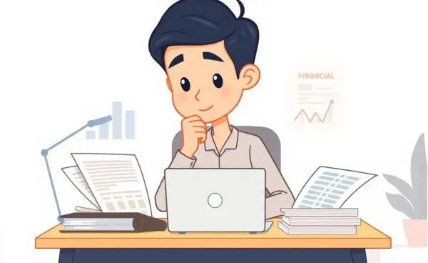 A person considering whether to hire a financial planner