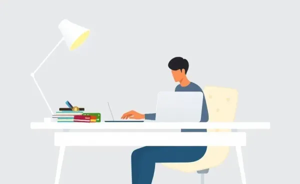 Person planning credit card rewards using a laptop and credit cards on a desk