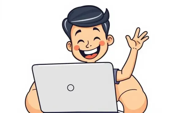 Illustration of a person checking their credit score