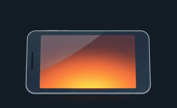 A phone screen showing a user interface in dark mode