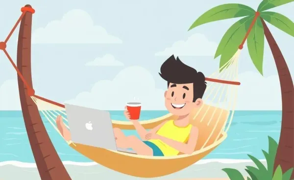 A serene image symbolizing early retirement goals.