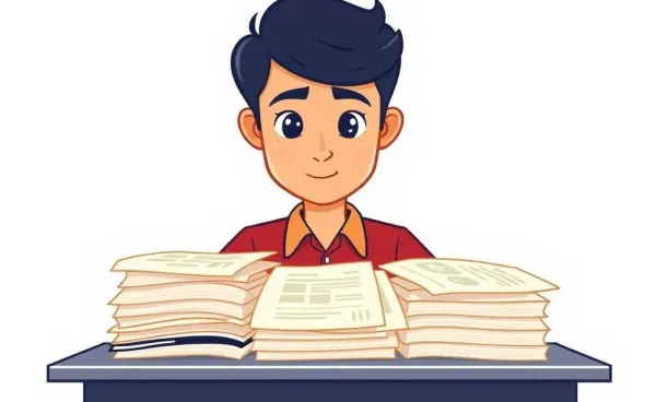 A person confidently planning their financial future at a desk.