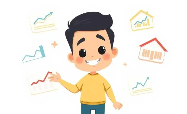 A person choosing mortgage rates with a thoughtful expression