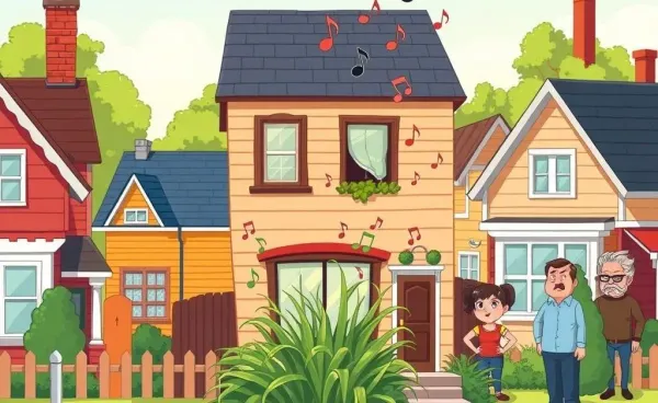 Illustration of a noisy and chaotic neighborhood