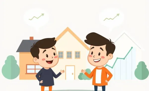Friendly conversation about mortgage rates