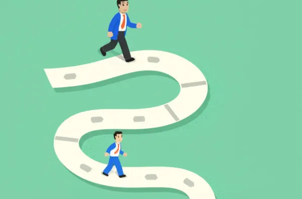 A friendly guide helping someone navigate the Canadian mortgage landscape