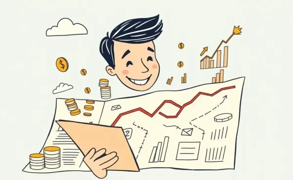 Illustration of a roadmap to financial independence
