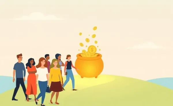 Diverse group on a path to financial independence