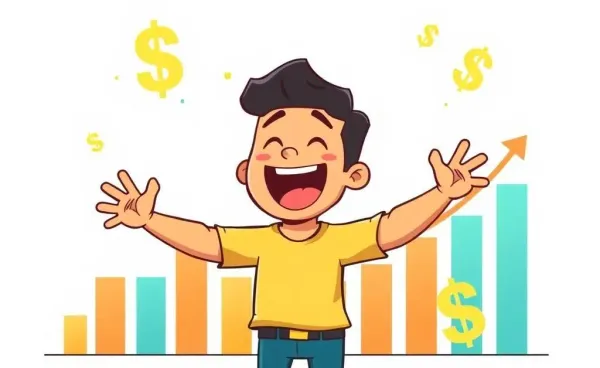 A person celebrating their first $100k milestone.