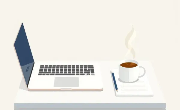 An organized desk setup for financial planning
