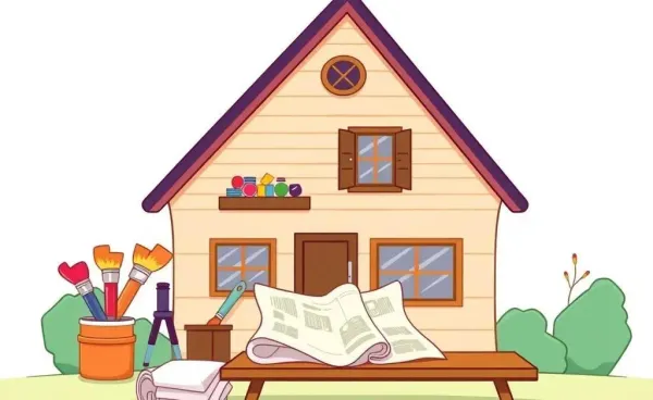 A house shaped like a piggy bank with coins being inserted