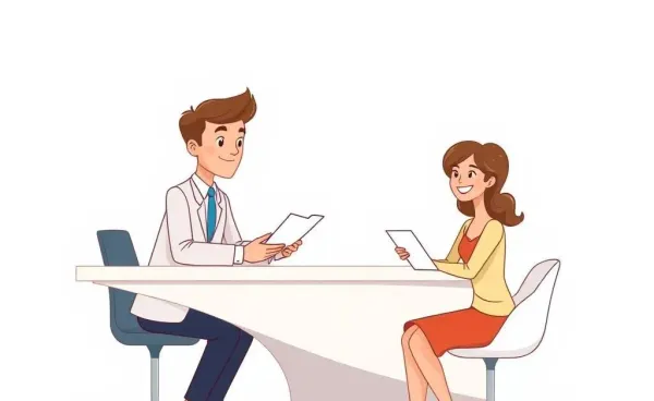 Insurance agent explaining policy to a couple