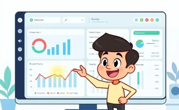 A person finding hidden features in an investment account