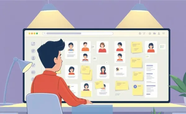 A person browsing a web page for life insurance leads
