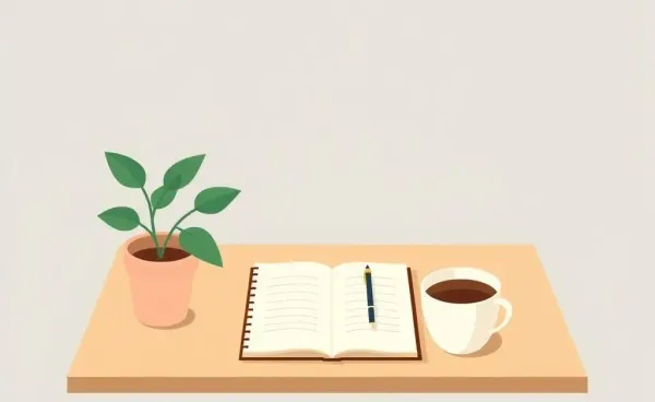 A clean and uncluttered desk symbolizing minimalism