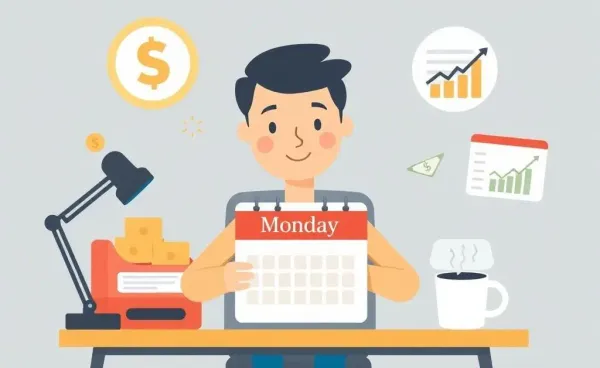 A productive setup for mastering financial Mondays.