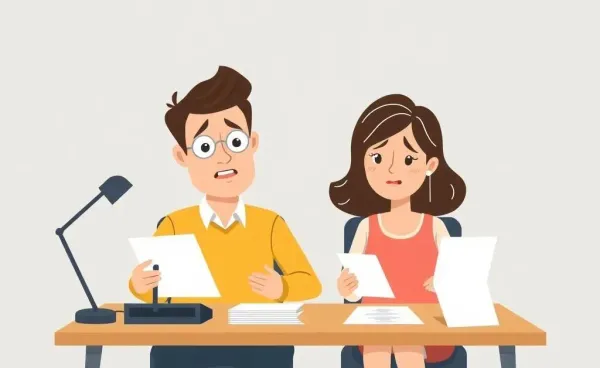 A couple navigating mortgage challenges together
