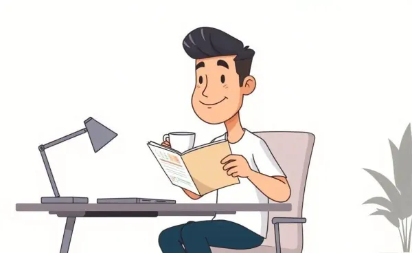 Person planning finances at a desk.
