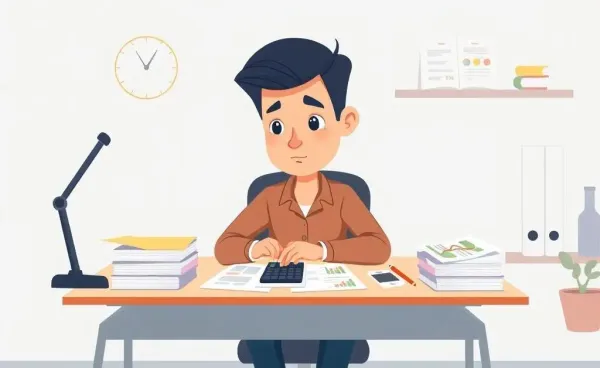 Person planning their FIRE withdrawal strategy at a desk