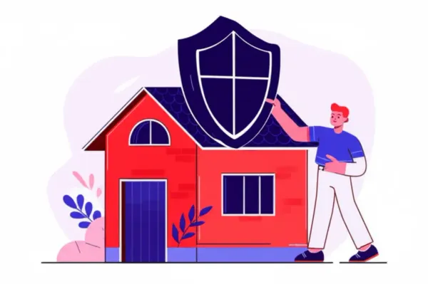 Illustration of privacy protection in real estate transactions
