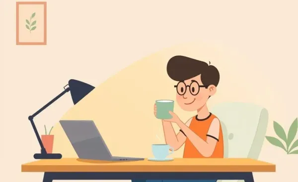 Person reviewing retirement accounts on a laptop