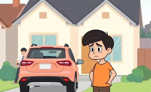 Worried parent as teenager sneaks with keys
