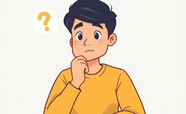 Person pondering life insurance with financial paperwork